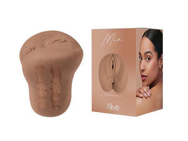 Мастурбатор Alive Mia Super Realistic Masturbator XL Caramel (м'ята упаковка!!!) SX1707-R фото