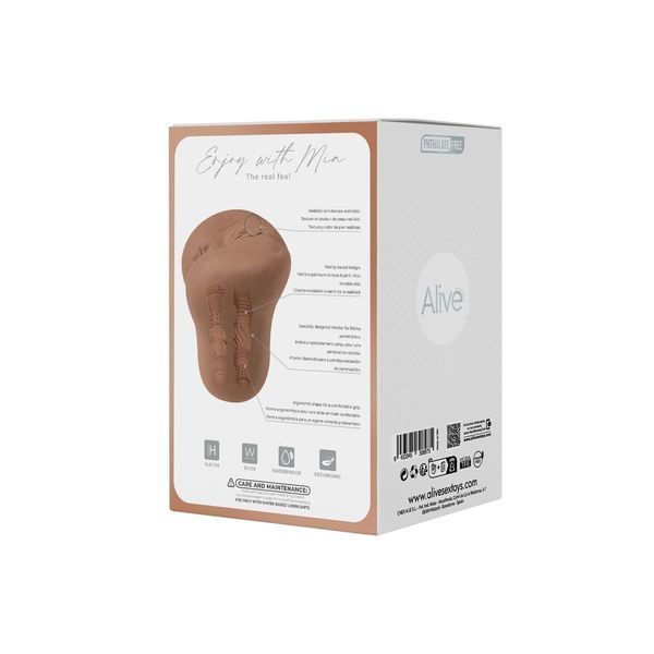 Мастурбатор Alive Mia Super Realistic Masturbator XL Caramel (м'ята упаковка!!!) SX1707-R фото