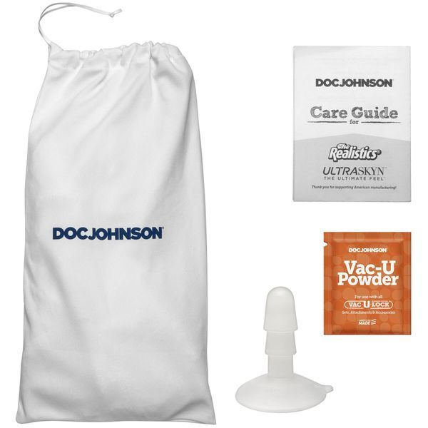 Фалоімітатор Doc Johnson Signature Cocks Girthmasterr 8.5 inch UltraSkyn (м'ята упаковка!!!) SX2536-R фото