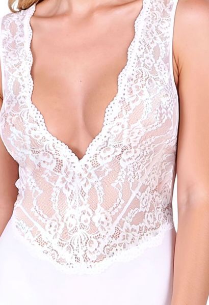 Боді Passion EVALIE BODY white L SX2922 фото