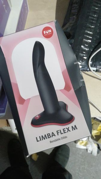 Фалоімітатор Fun Factory LIMBA FLEX M Black (м'ята упаковка!!!) SX3288-R фото
